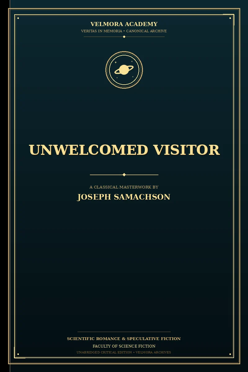 Cover of Unwelcomed Visitor