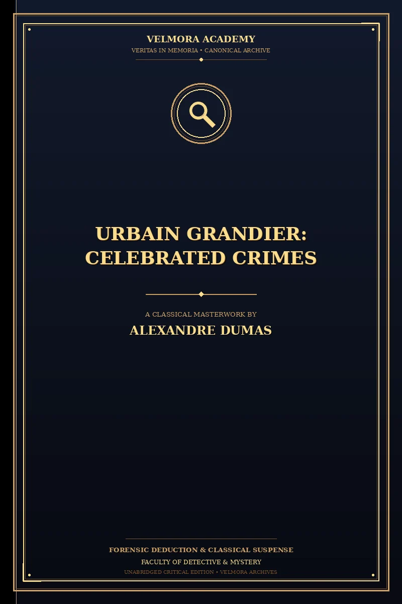 Cover of Urbain Grandier: Celebrated Crimes
