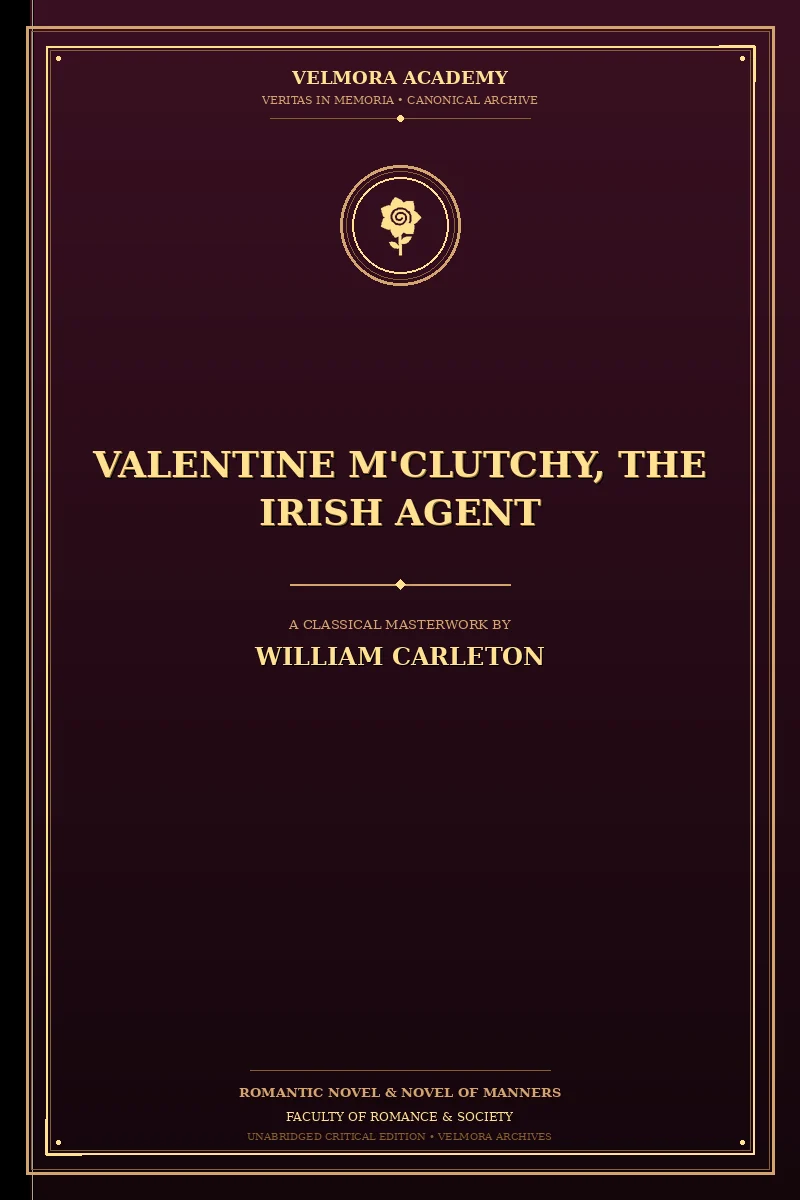 Cover of Valentine M'Clutchy, The Irish Agent