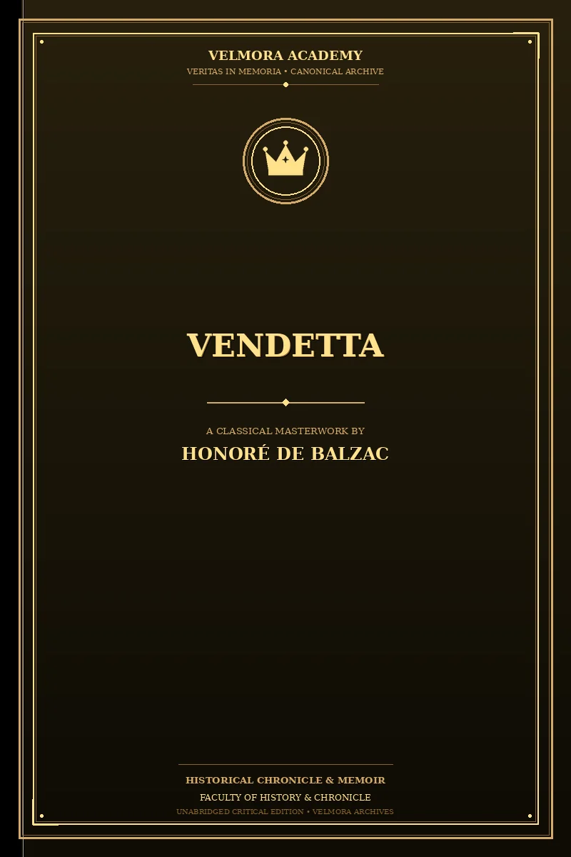Cover of Vendetta