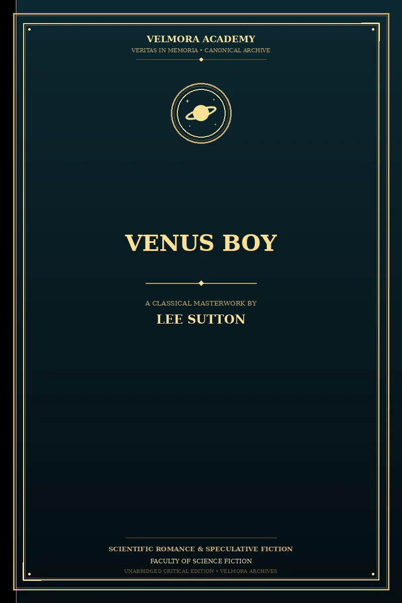 Cover of Venus Boy