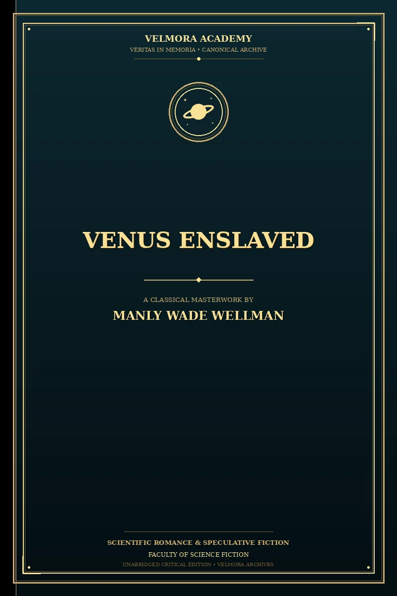 Cover of Venus Enslaved