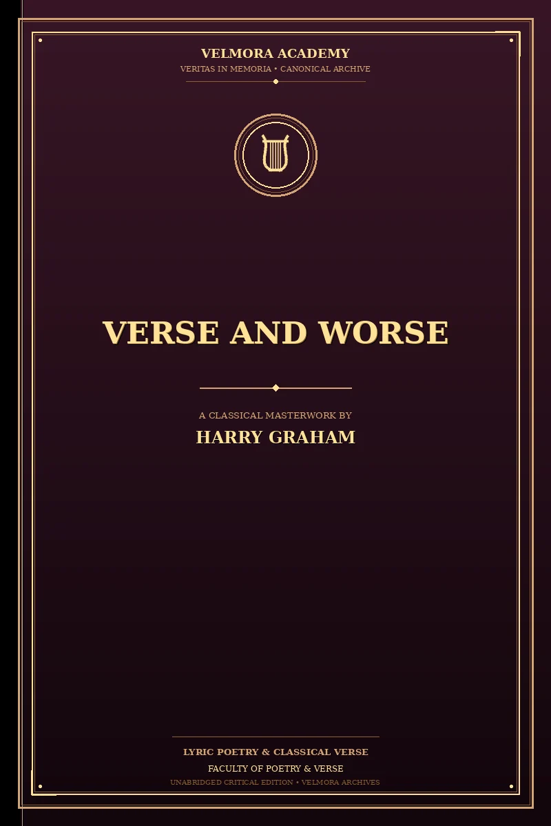 Cover of Verse and Worse