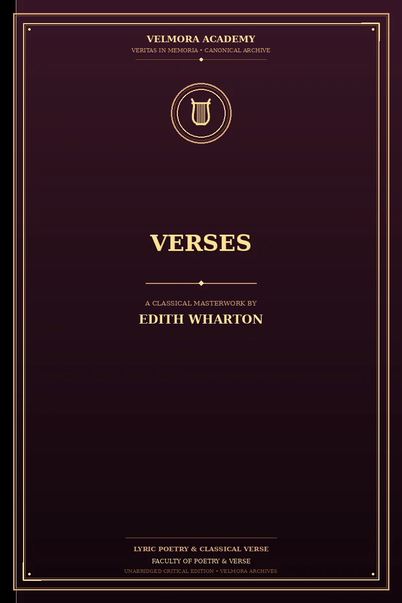 Cover of Verses