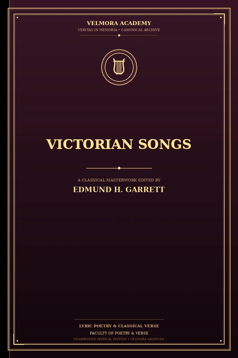 Cover of Victorian Songs