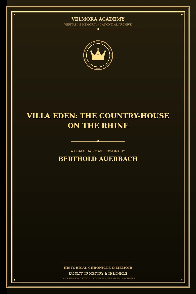 Villa Eden: The Country-House on the Rhine
