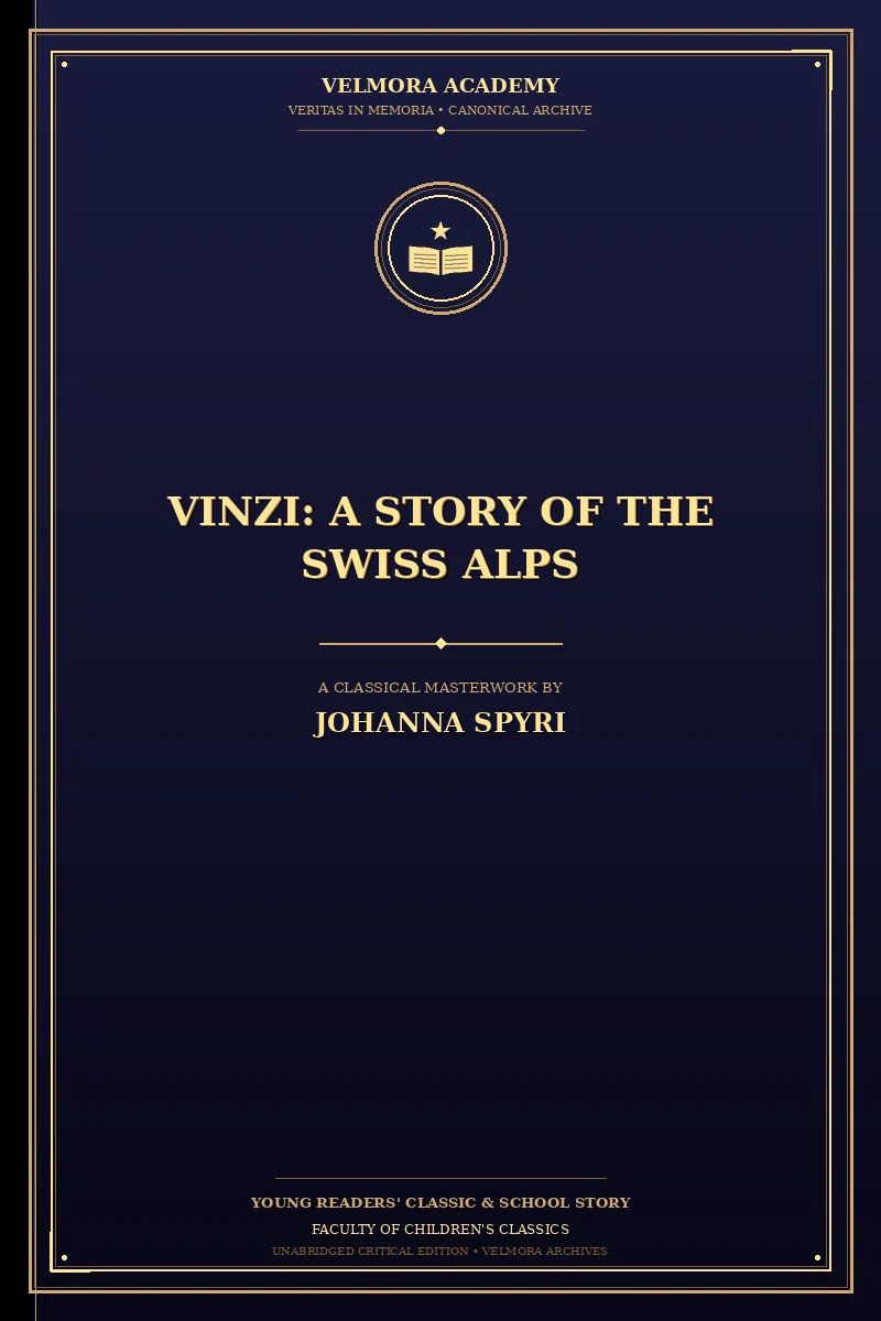 Cover of Vinzi: A Story of the Swiss Alps