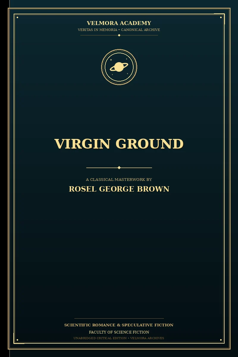 Cover of Virgin Ground