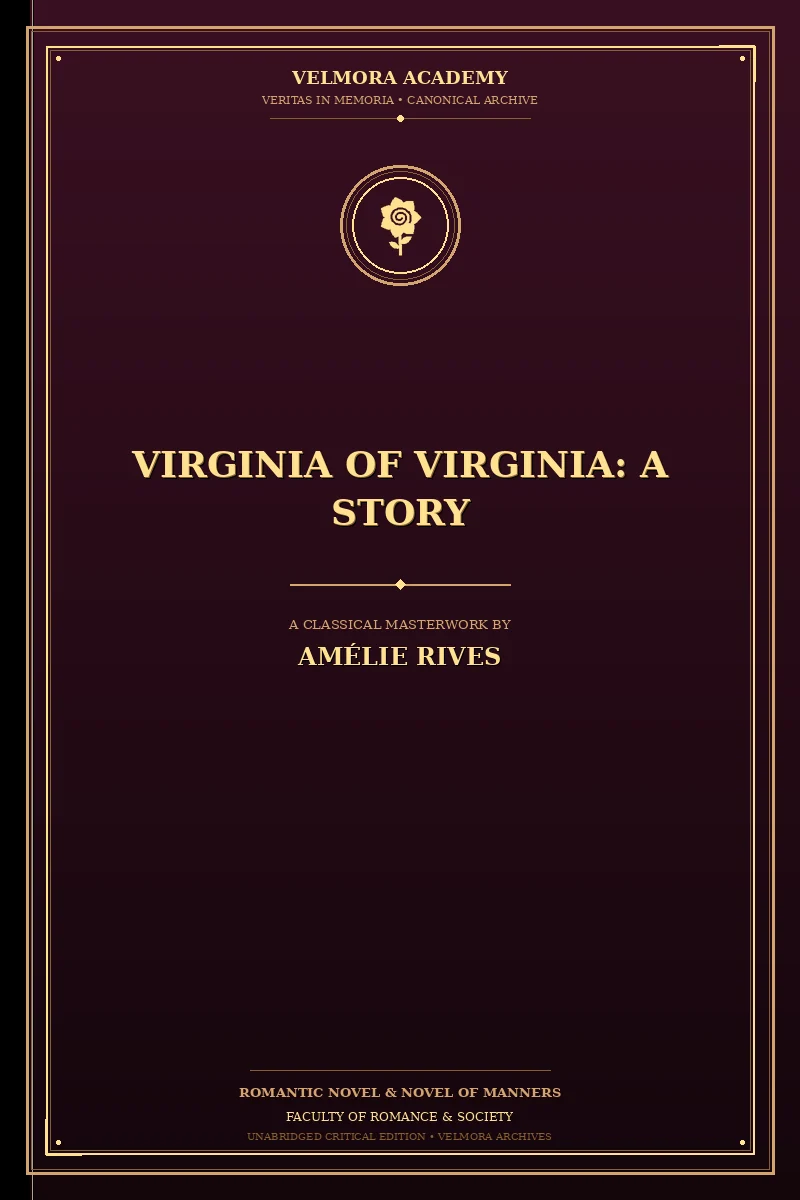 Virginia of Virginia: A Story