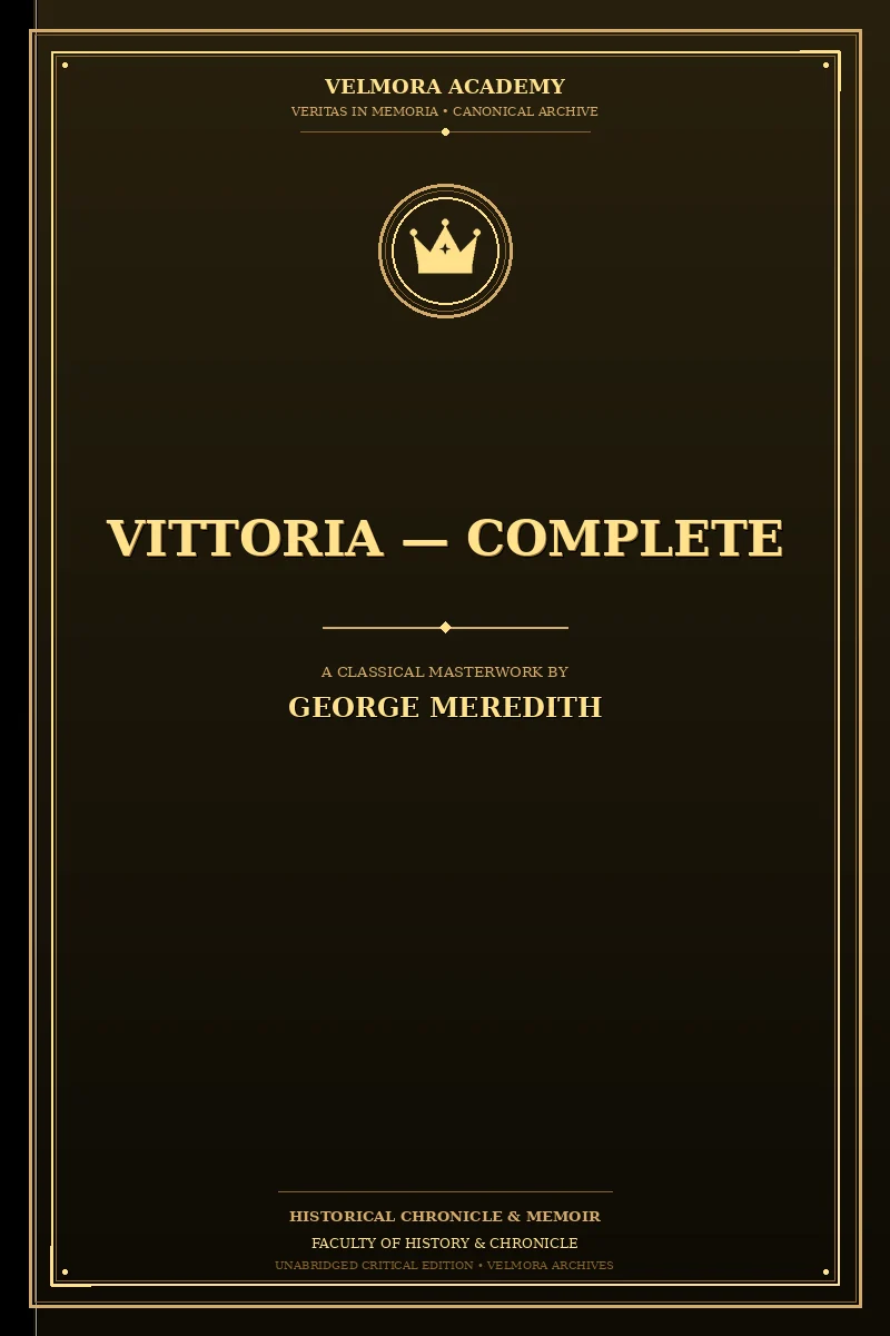 Cover of Vittoria — Complete