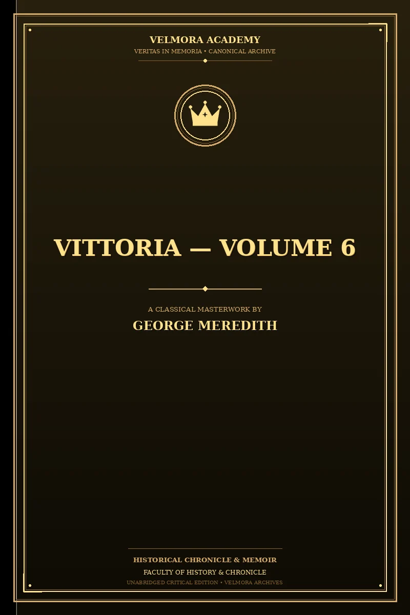 Cover of Vittoria — Volume 6
