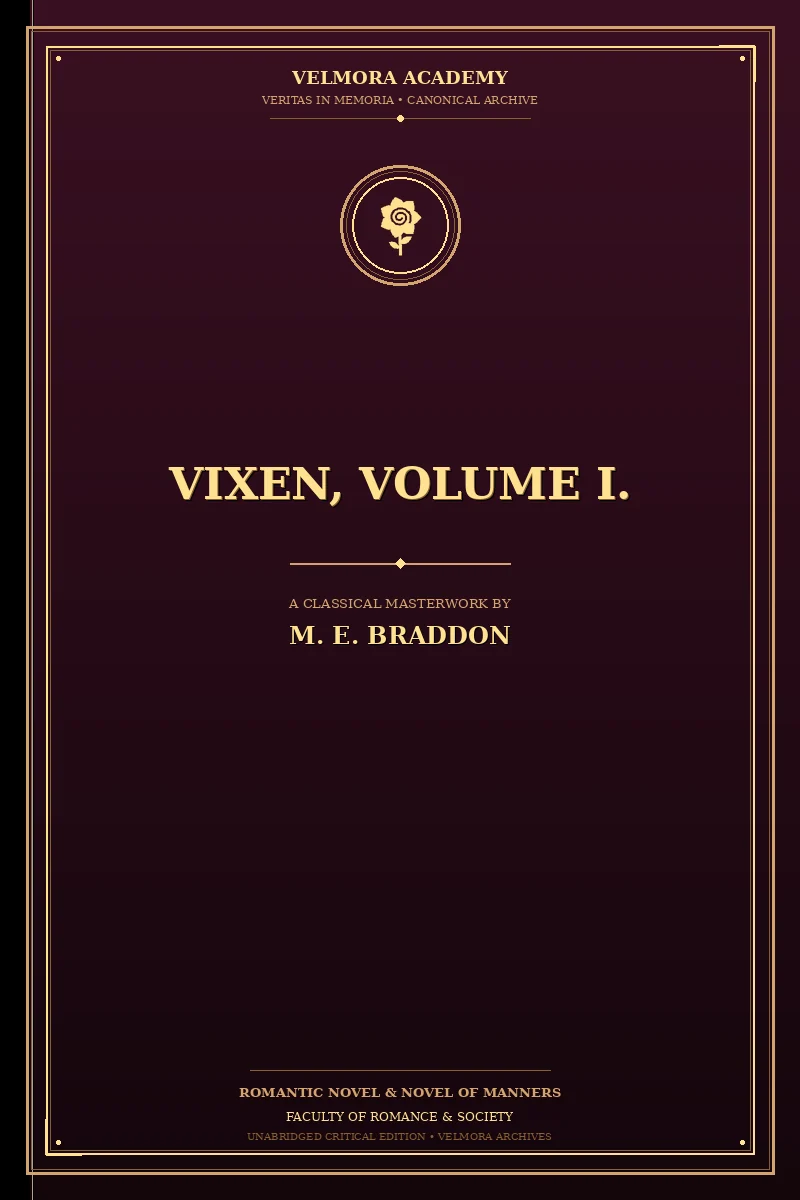 Cover of Vixen, Volume I.