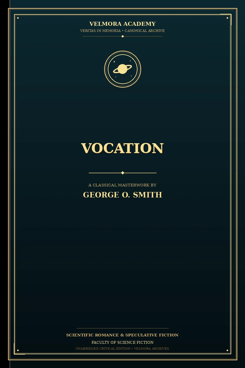 Cover of Vocation