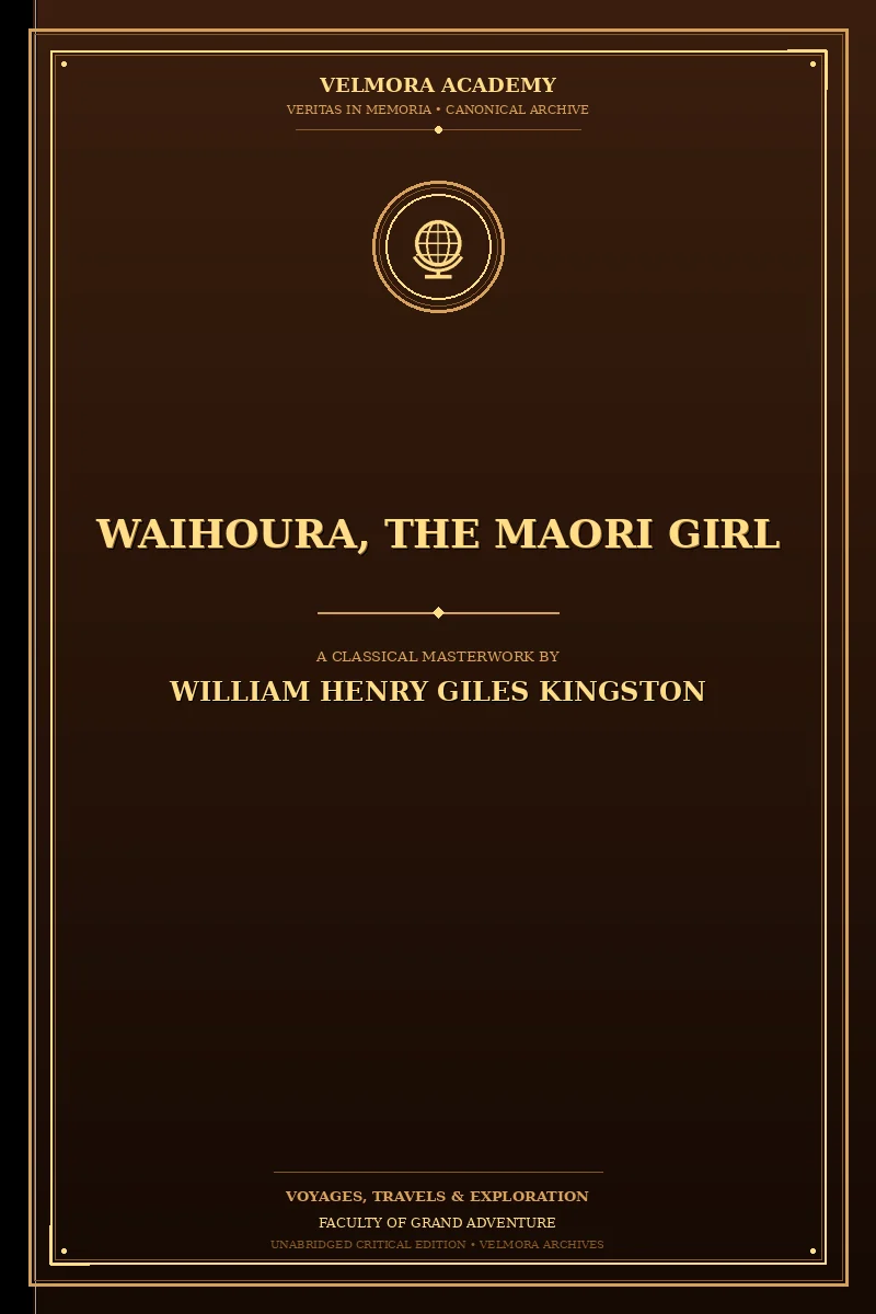 Waihoura, the Maori Girl