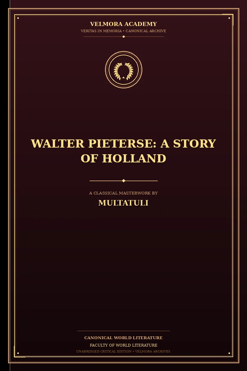 Cover of Walter Pieterse: A Story of Holland
