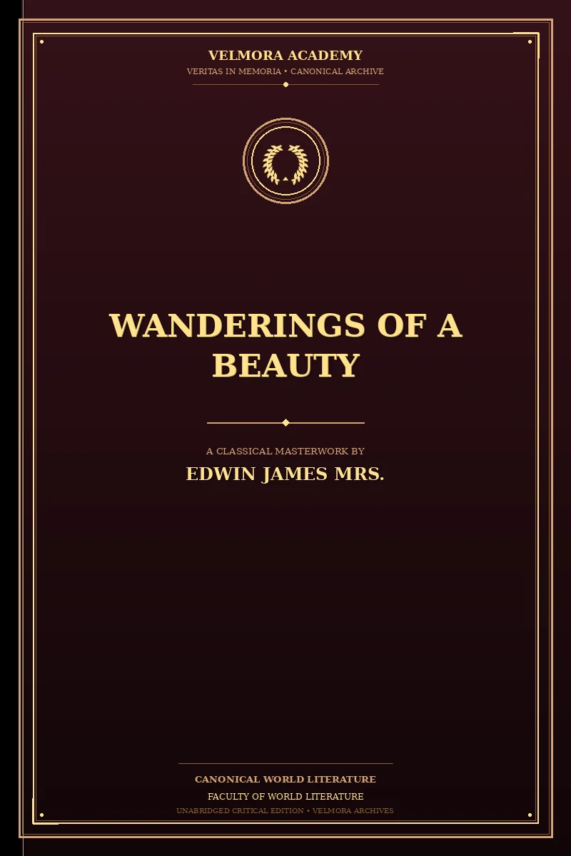 Cover of Wanderings of a beauty