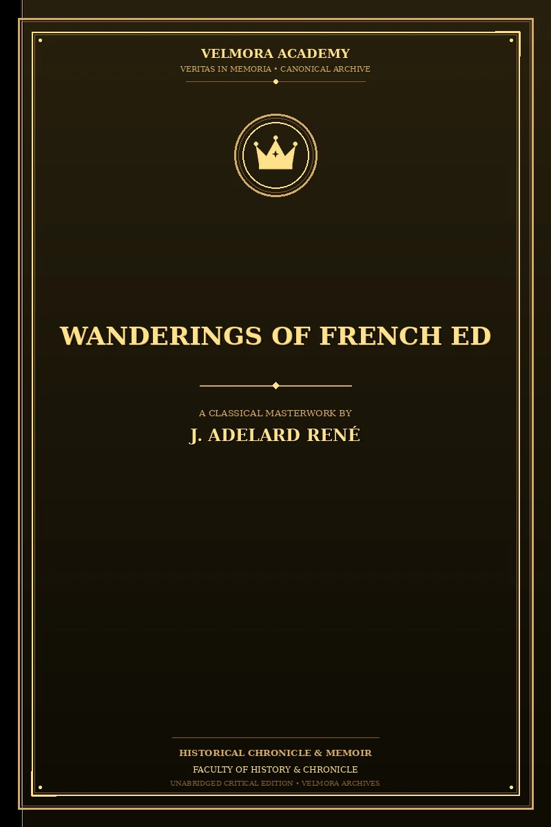 Cover of Wanderings of French Ed