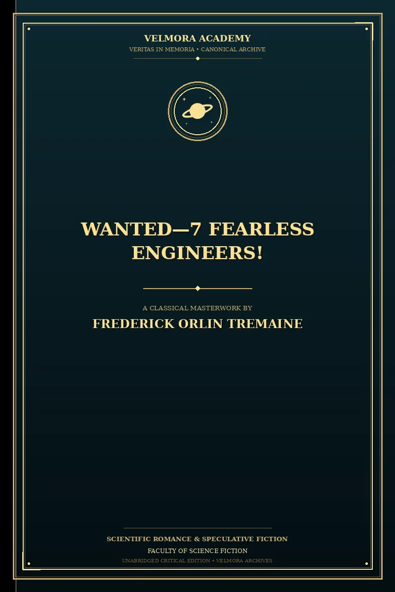 Cover of Wanted—7 Fearless Engineers!