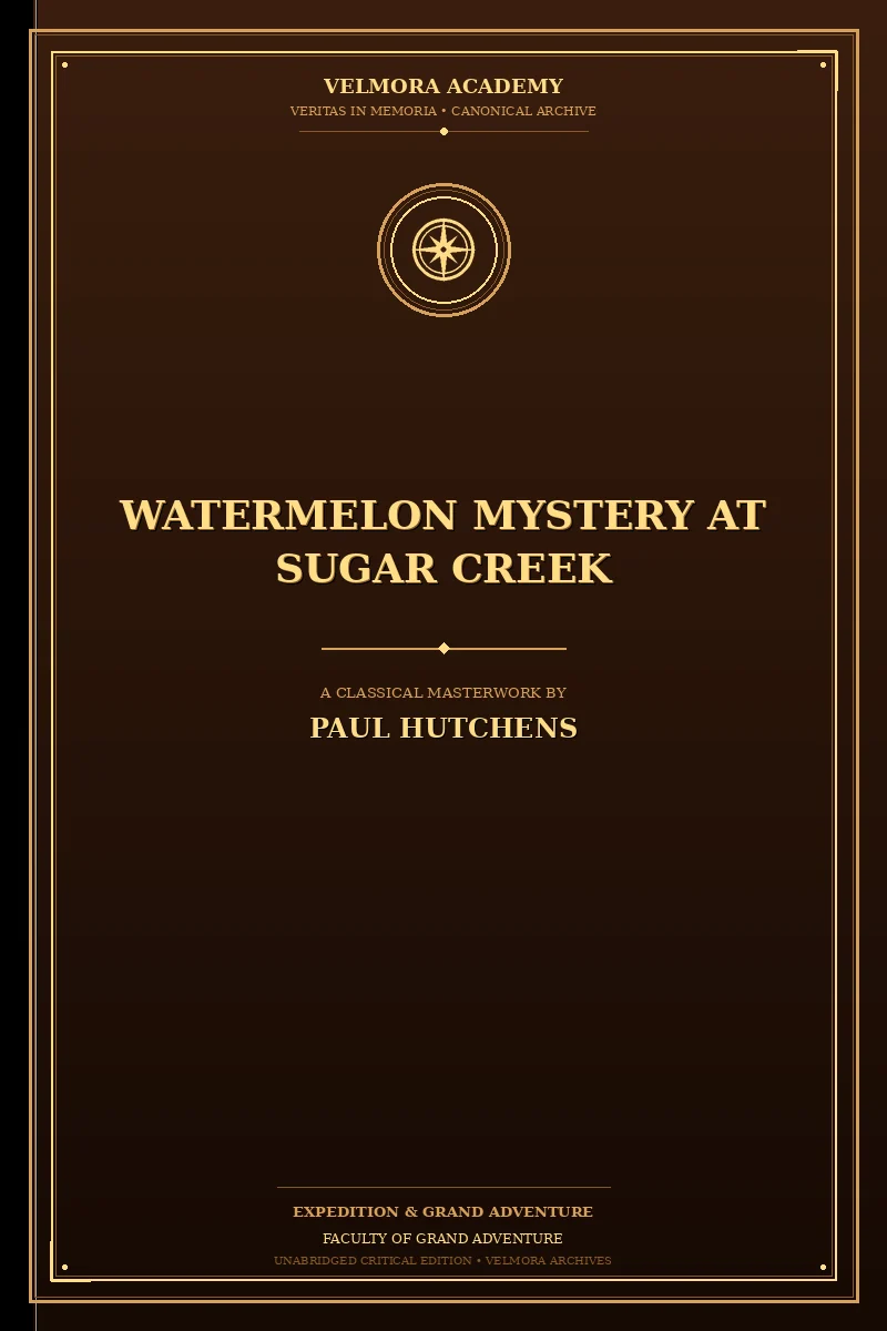 Watermelon Mystery at Sugar Creek