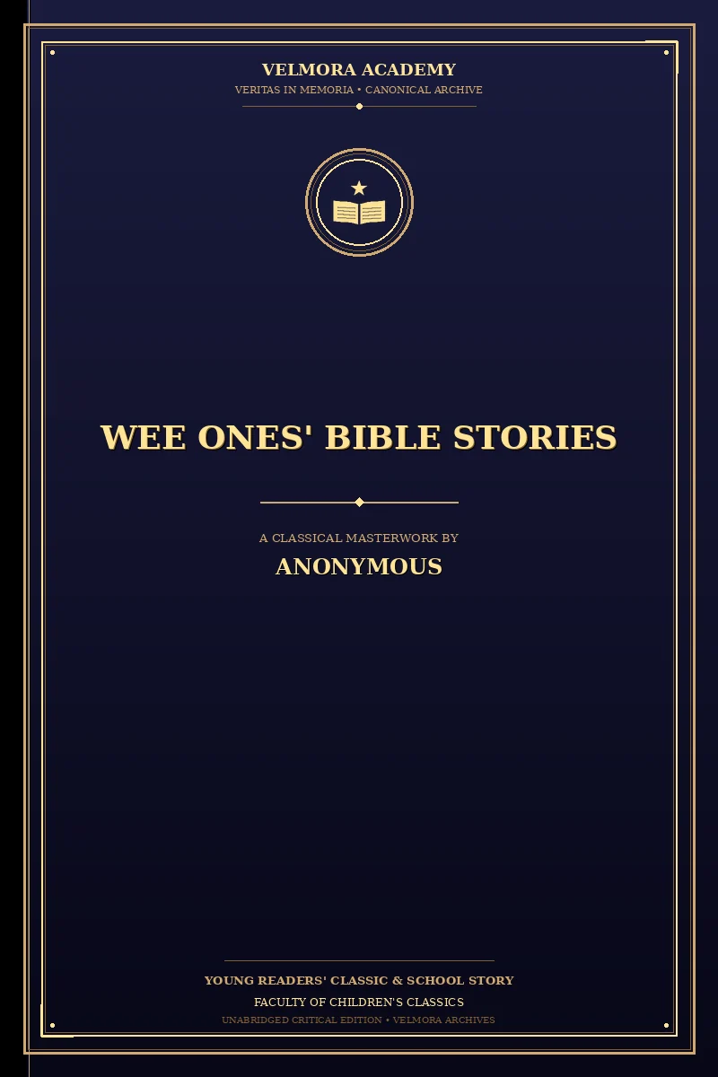 Cover of Wee Ones' Bible Stories