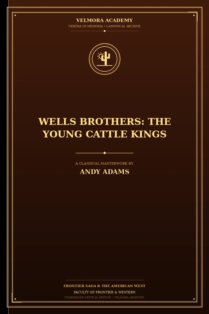Wells Brothers: The Young Cattle Kings