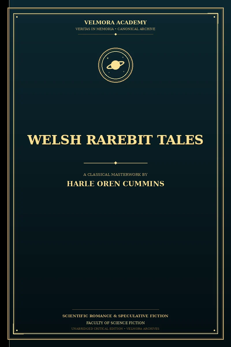 Cover of Welsh Rarebit Tales