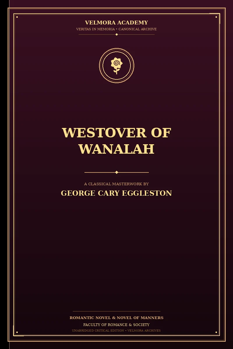 Cover of Westover of Wanalah