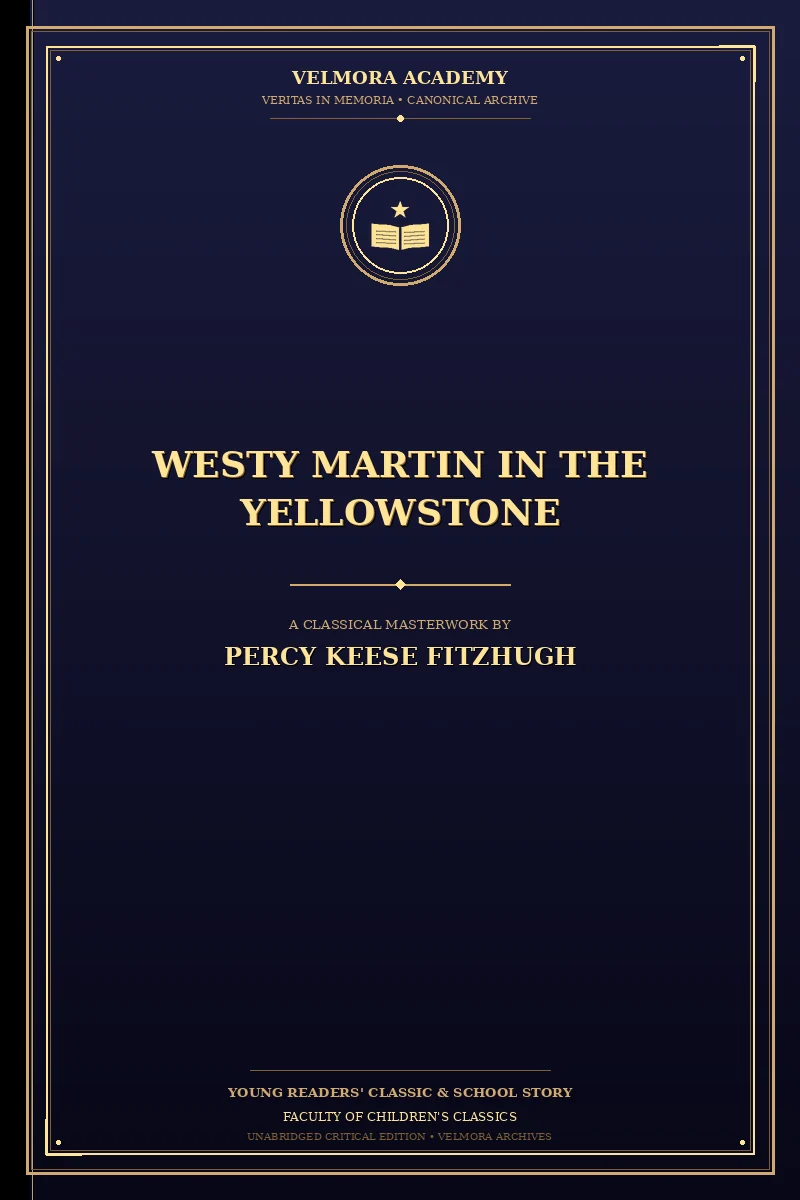 Cover of Westy Martin in the Yellowstone