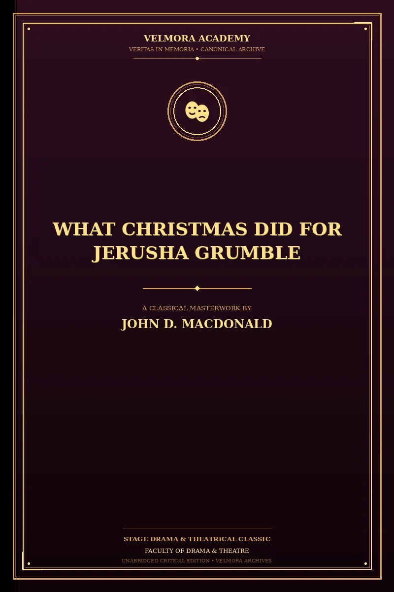 Cover of What Christmas Did for Jerusha Grumble