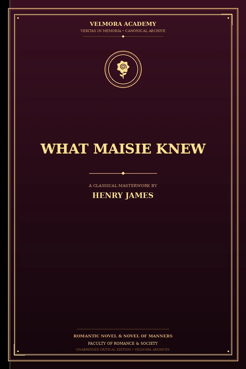 Cover of What Maisie Knew