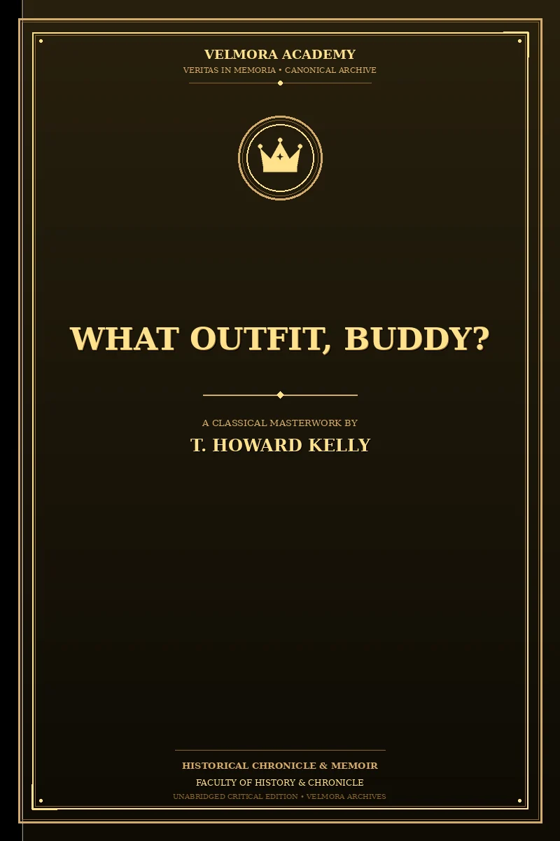 What Outfit, Buddy?