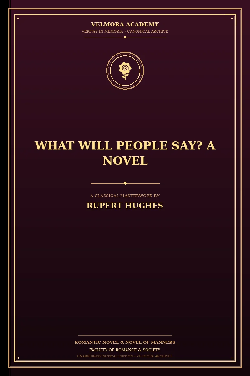 Cover of What Will People Say? A Novel