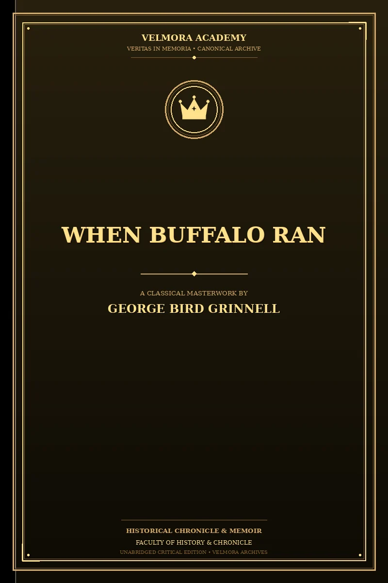 When Buffalo Ran