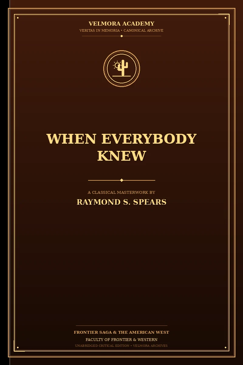 Cover of When everybody knew