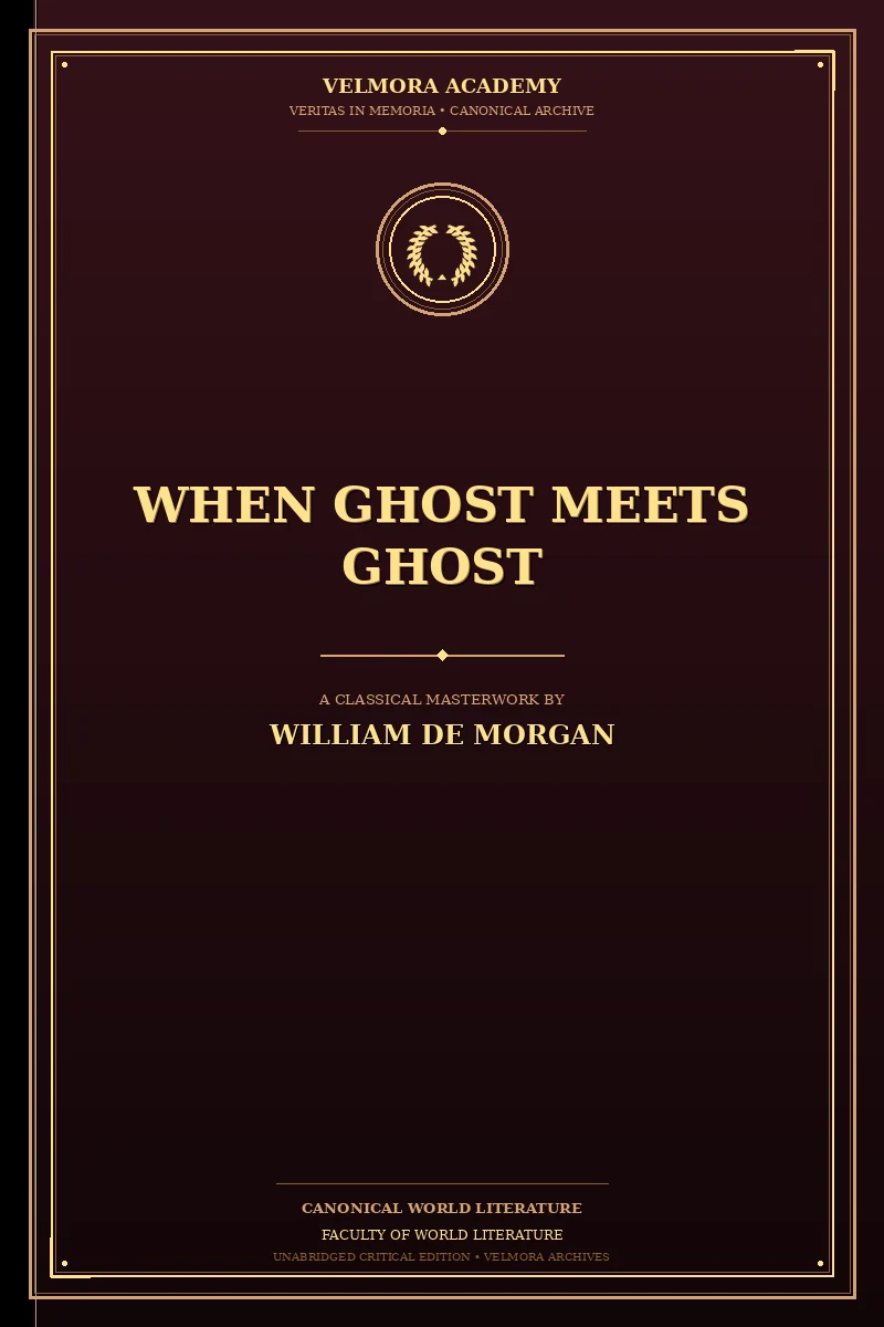 Cover of When Ghost Meets Ghost
