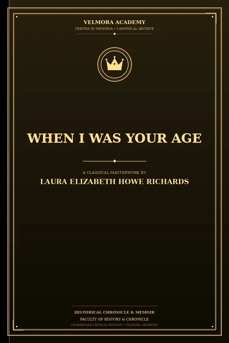 When I Was Your Age
