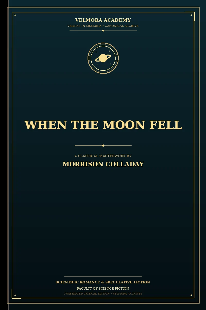 Cover of When the moon fell