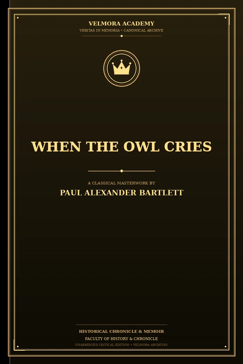 When the Owl Cries