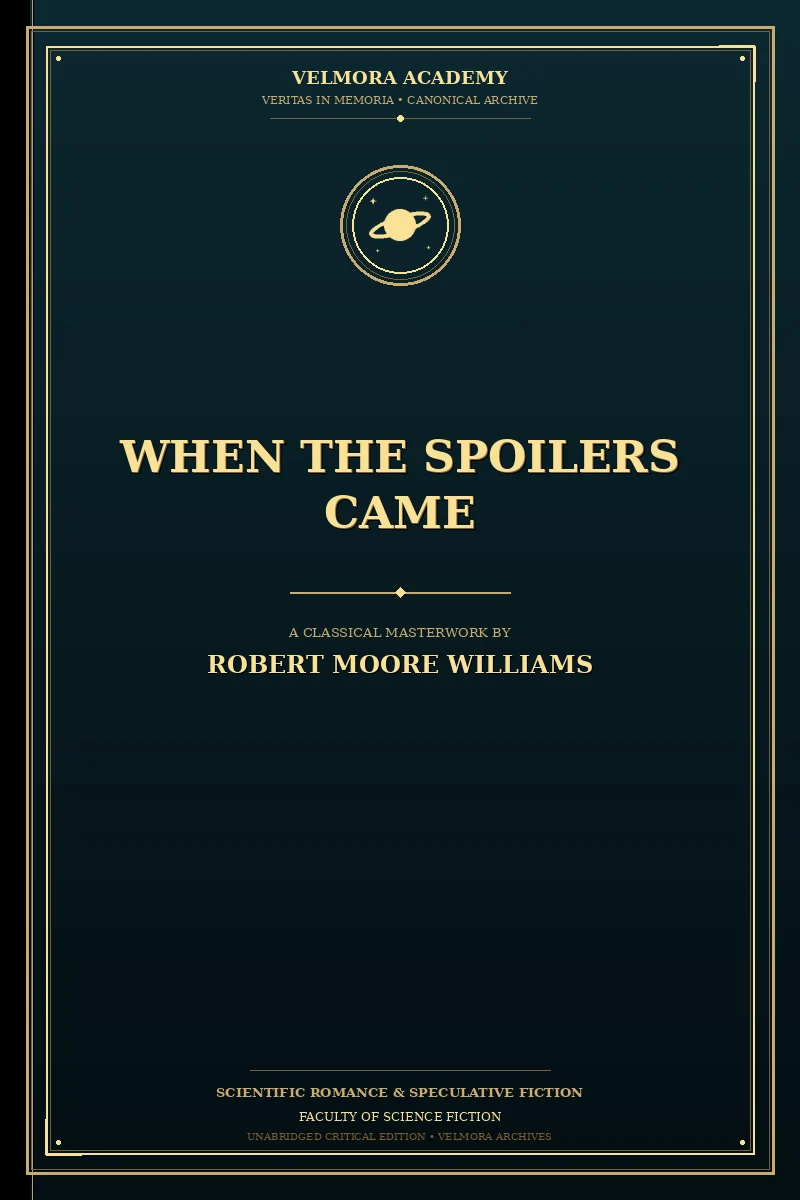 When the Spoilers Came