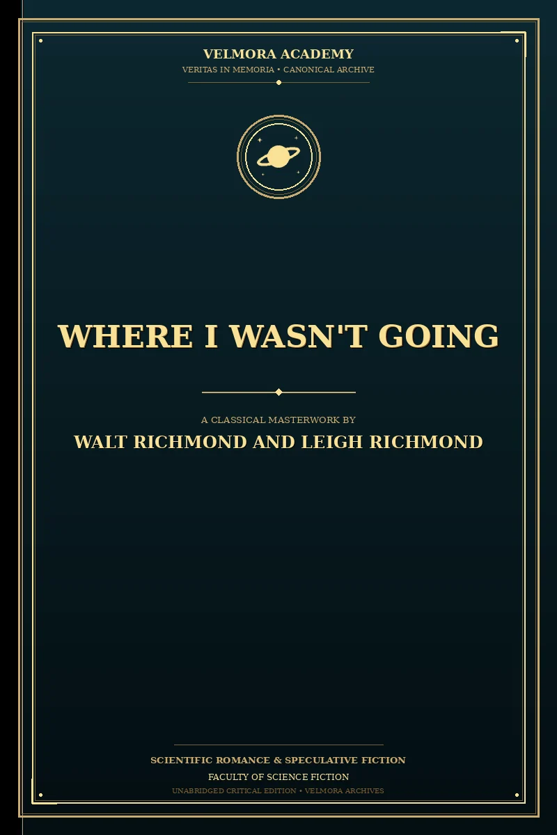 Cover of Where I Wasn't Going