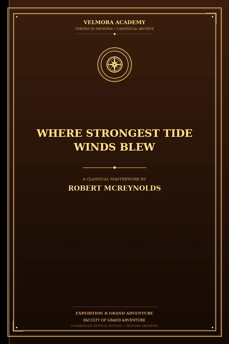 Cover of Where Strongest Tide Winds Blew