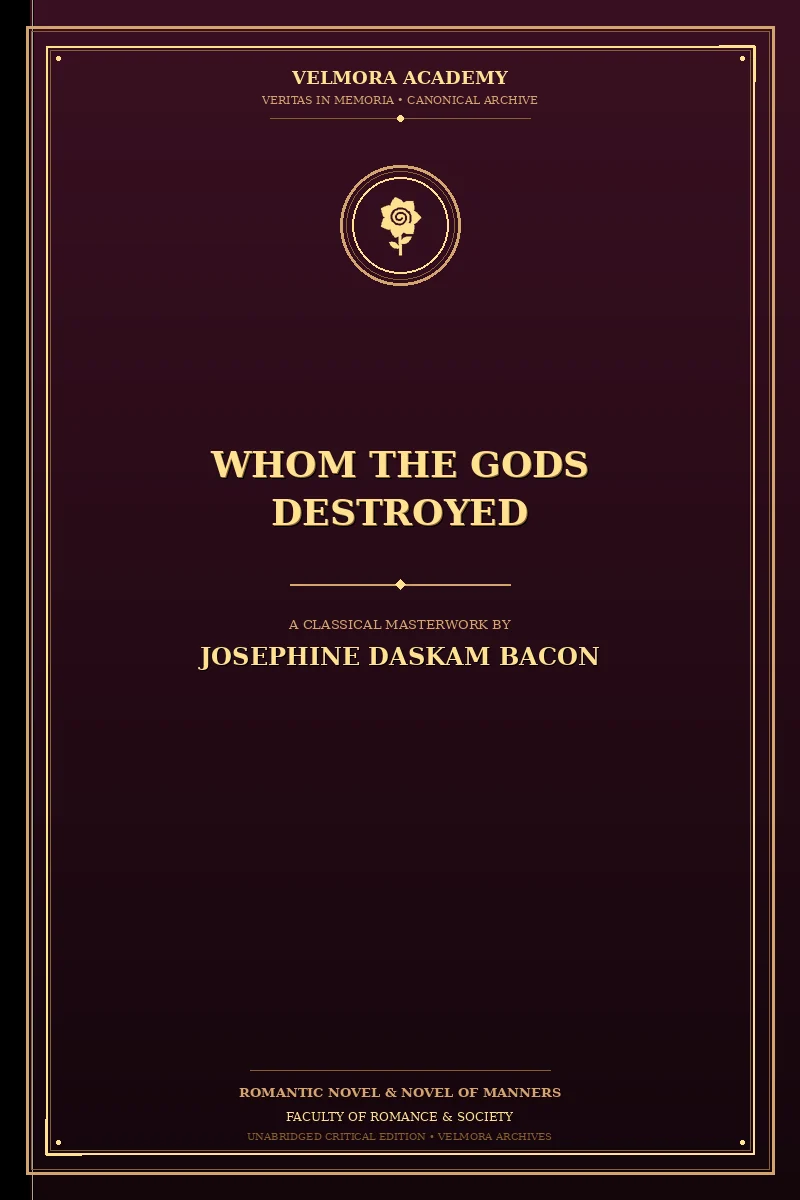 Whom the Gods Destroyed