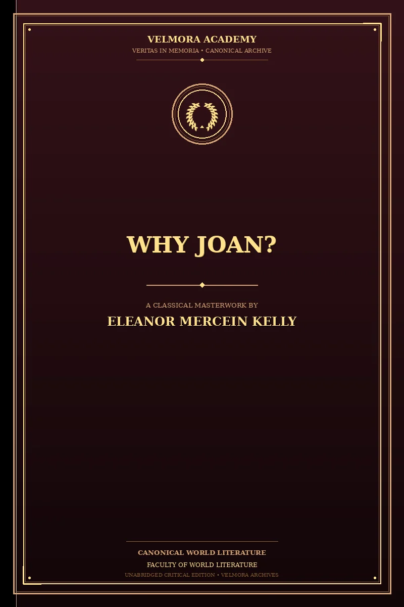 Why Joan?