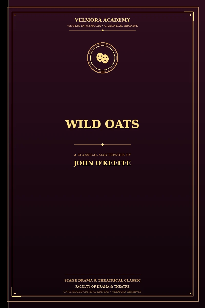Cover of Wild Oats