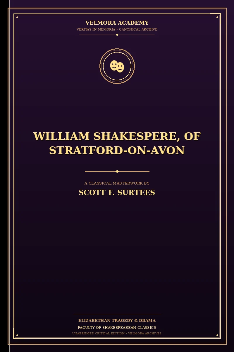 Cover of William Shakespere, of Stratford-on-Avon