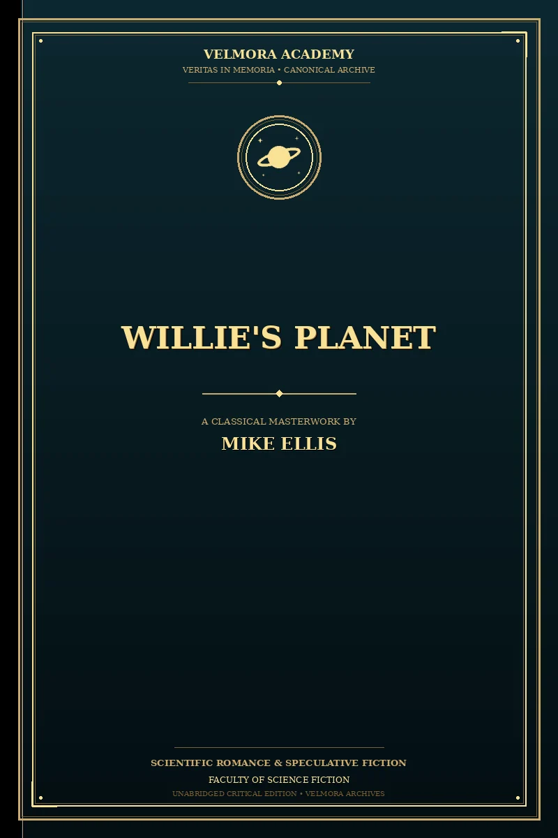Cover of Willie's Planet