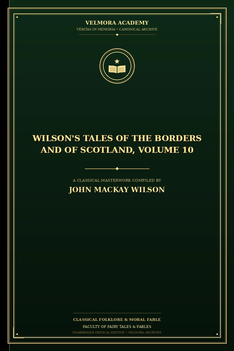 Wilson's Tales of the Borders and of Scotland, Volume 10