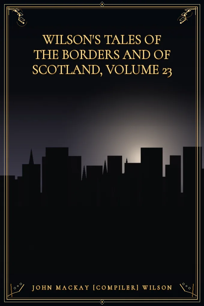 Cover of Wilson's Tales of the Borders and of Scotland, Volume 23
