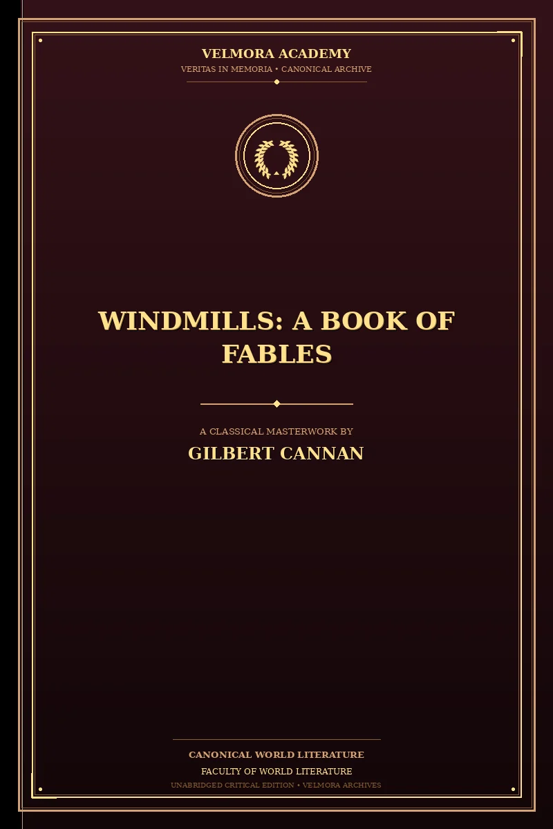 Windmills: A book of fables