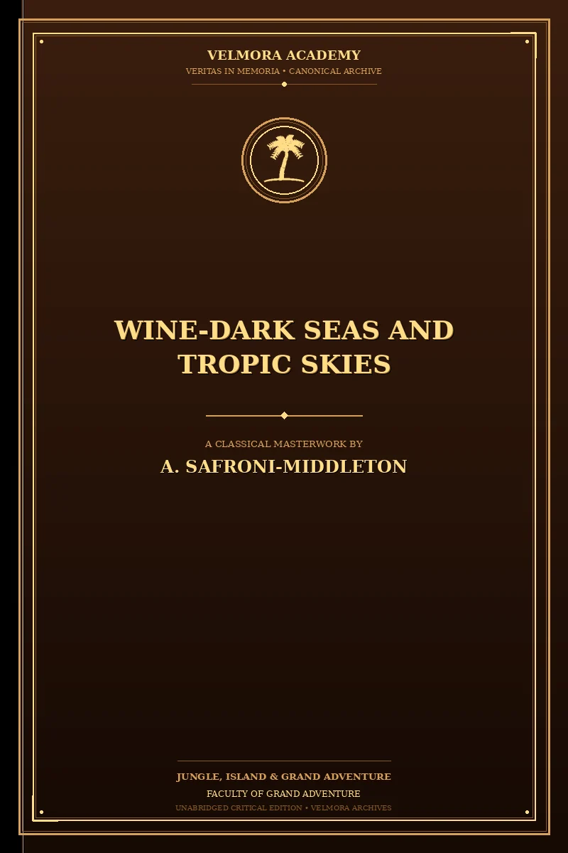 Wine-Dark Seas and Tropic Skies